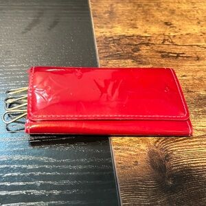 Louis Vuitton Monogram Vernis Multicles 4 Key Holder Wallet case